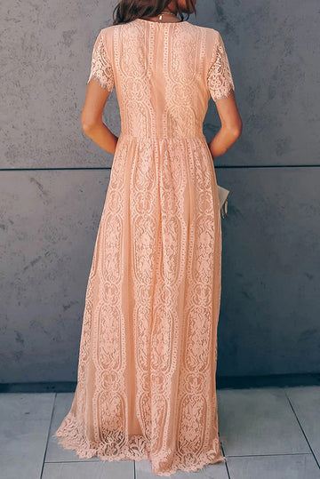 Lace Plunge Dress - [NUDRESS]